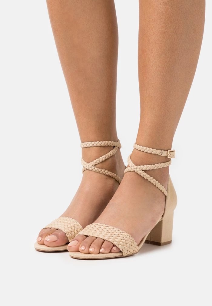 Sandale ANNA FIELD Anna Field Sandals Beige Femme | OEL-3793891